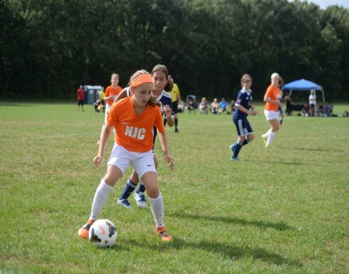 NJ crush team girls practicing at Bergen County, NJ